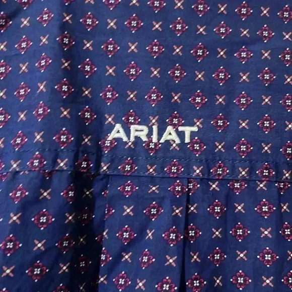 MENS ARIAT TANKSON CLSSC LS SHRT MULTI - Picture 5 of 8